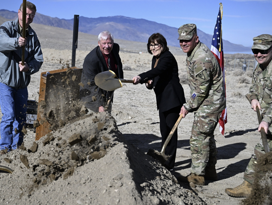 Army Breaks Ground on New Hawthorne Firing Range