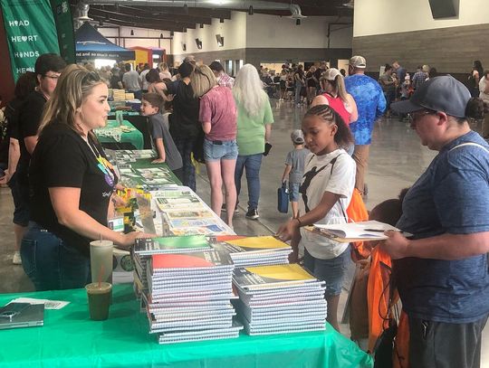Community Day Offers Free School Supplies, Resource Education - Come by Rafter 3C Arena August 9 for Free Back-To-School Supplies Staff