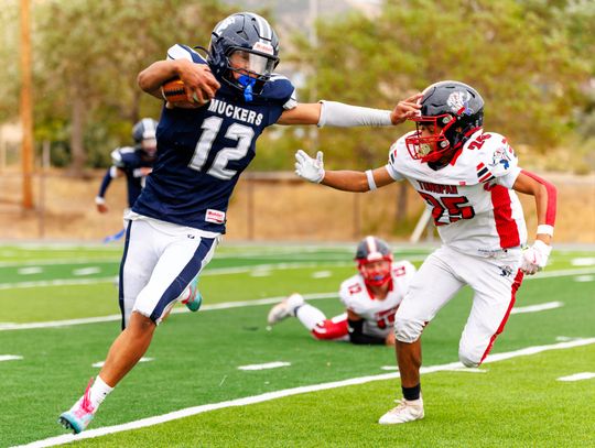 Tonopah Rolls Past Virginia City in Annual Mucker Bowl