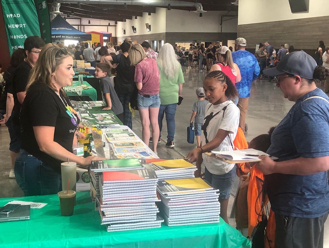 Community Day Offers Free School Supplies, Resource Education - Come by Rafter 3C Arena August 9 for Free Back-To-School Supplies Staff
