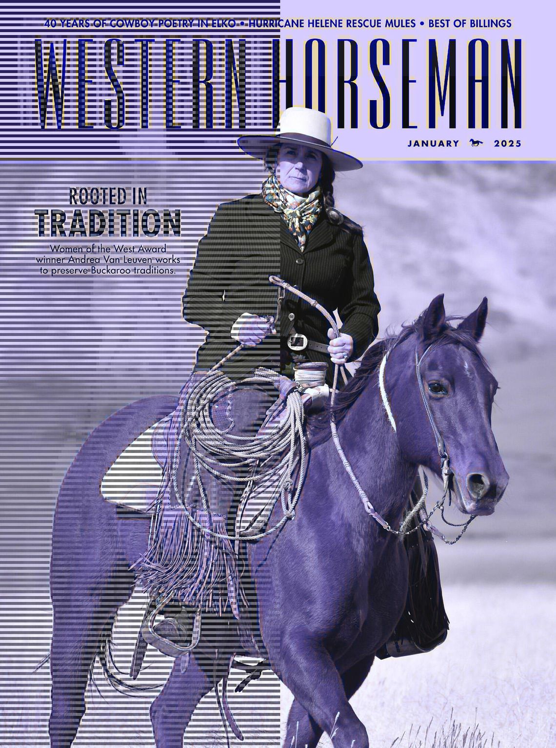 Fallon Cowgirl, Andrea Van Leuven, Named Woman of the West