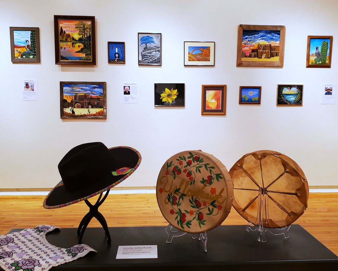 Showcase of Local Native American Artwork - Oats Park Art Center Hosts Display Until Nov. 8 Showcase of Local Native American Artwork - Oats Park Art Center Hosts Display Until Nov. 8