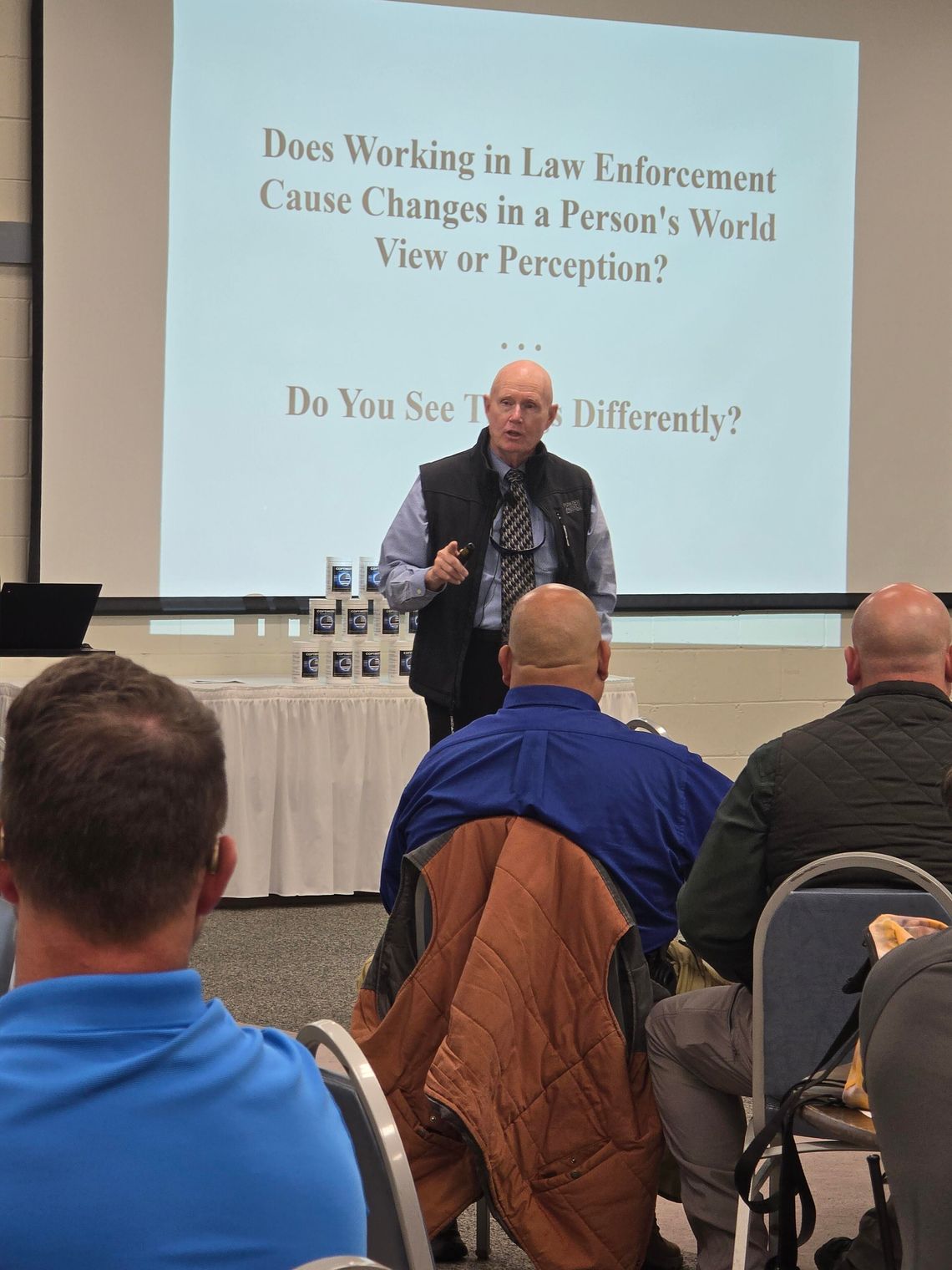Surviving the Uniform: Dr. Gilmartin on Life Beyond the Badge -Local and Regional Law Enforcement Officers and First Responders Receive Training on Emotional Survival and How to Beat Burnout