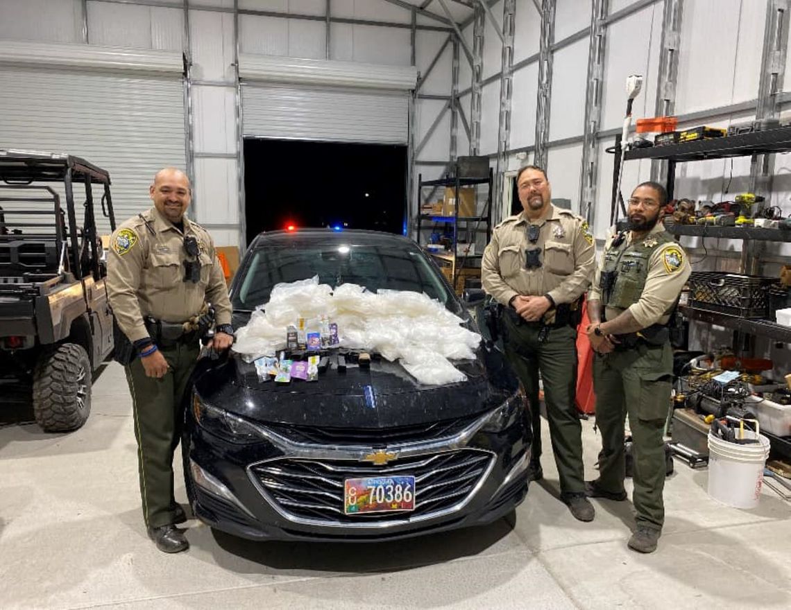 From Traffic Stop to Trafficking Arrest - Mineral County Deputies Sieze 60 Pounds of Meth, Two Men Arrested