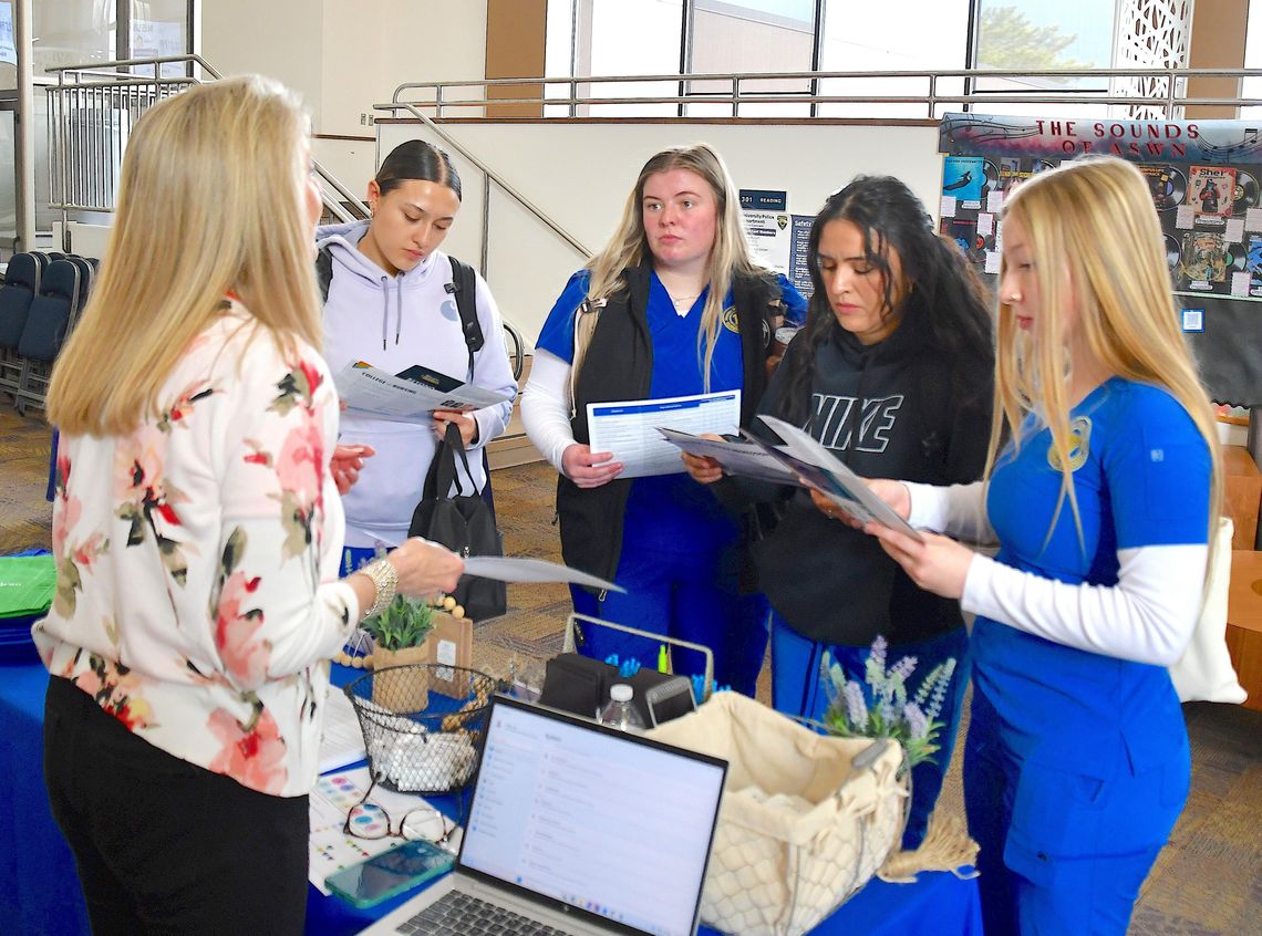 WNC Nursing Students Meet Employers, Explore Careers at Job Fair