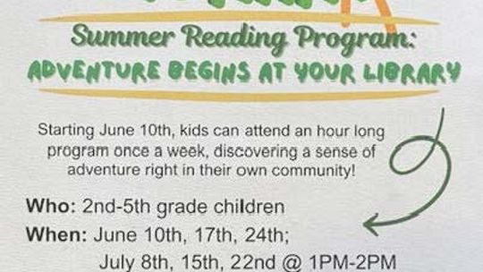 Pershing County Library Summer Reading Program